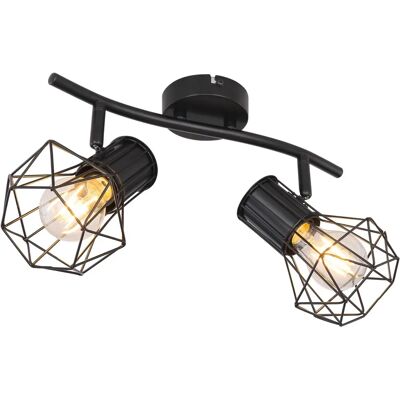 Spot da Soffitto Nero Regolabile Globo Lighting Priska - Illuminazione da soffitto Spot da Soffitto Nero Regolabile Globo Lighting Priska - Illuminazione da soffitto