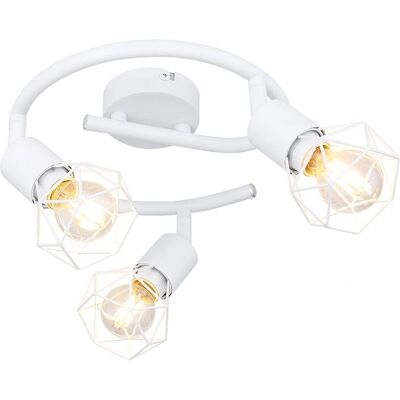Stropní reflektor Globo Lighting Xara - Bílý, 3 žárovky Stropní reflektor Globo Lighting Xara - Bílý, 3 žárovky