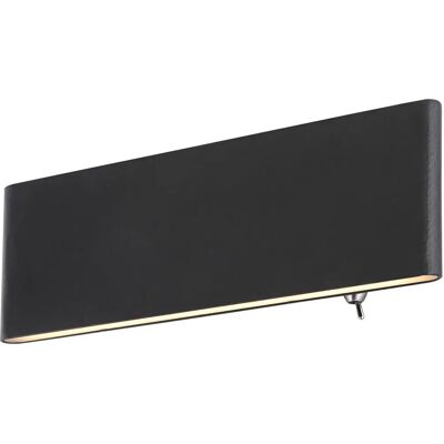Aplique de pared negro Globo Siegfried - LED 8W - Diseño moderno Aplique de pared negro Globo Siegfried - LED 8W - Diseño moderno