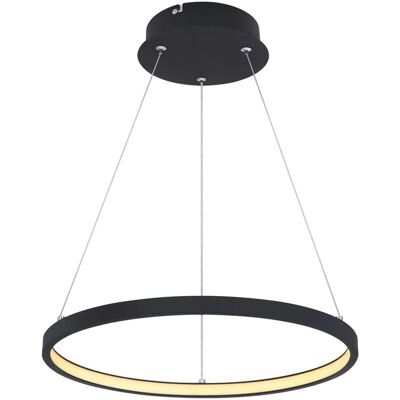 GLOBO Ralph Pendelleuchte - Schwarz - LED - Höhenverstellbar - 19W - Modern GLOBO Ralph Pendelleuchte - Schwarz - LED - Höhenverstellbar - 19W - Modern
