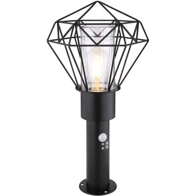 Luce Esterna Globo Horace Nero - Acciaio Inox IP44 E27 15W Luce Esterna Globo Horace Nero - Acciaio Inox IP44 E27 15W
