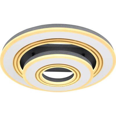 Globo Ceiling Light - 50cm Modern Dimmable LED - White Globo Ceiling Light - 50cm Modern Dimmable LED - White