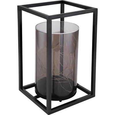 Globo Solarleuchte 33817 - IP44, Schwarz, 40 LEDs, 17x17x28 cm Globo Solarleuchte 33817 - IP44, Schwarz, 40 LEDs, 17x17x28 cm