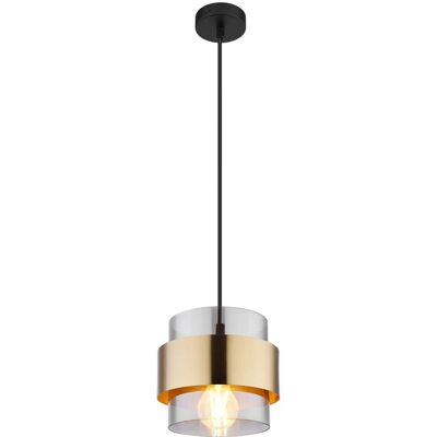 Globo Lighting Milley Pendelleuchte - Schwarz - Metall - 18cm - E27 Globo Lighting Milley Pendelleuchte - Schwarz - Metall - 18cm - E27