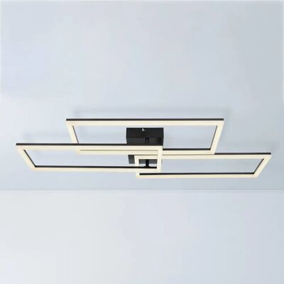 GLOBO Black Tiny LED Ceiling Light - Adjustable Color, Dimmable GLOBO Black Tiny LED Ceiling Light - Adjustable Color, Dimmable