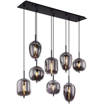 Dieter Knoll Pendelleuchte - Rauchglas - 94x34x120 cm Dieter Knoll Pendelleuchte - Rauchglas - 94x34x120 cm