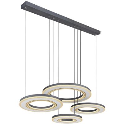 Globo Blasius Pendant Light - Adjustable Height 120cm, LED 80W Globo Blasius Pendant Light - Adjustable Height 120cm, LED 80W