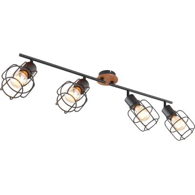 Globo Lighting WILLA Deckenstrahler - 4 verstellbare E27 Fassung Globo Lighting WILLA Deckenstrahler - 4 verstellbare E27 Fassung