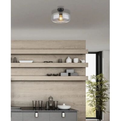 Globo Giuseppe Ceiling Light - Metal, 28cm, E27 - Modern Globo Giuseppe Ceiling Light - Metal, 28cm, E27 - Modern