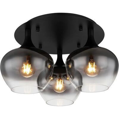 Luce a Soffitto Nera Sconto - Lampada da Soffitto Luce a Soffitto Nera Sconto - Lampada da Soffitto