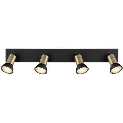 Globo Lighting Drew Metall GU10 4 Lampen Gold - Beleuchtungsschiene Globo Lighting Drew Metall GU10 4 Lampen Gold - Beleuchtungsschiene