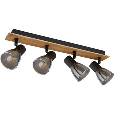 Foco de Techo Globo Lighting Claude Metal Marrón 4 Lámparas Foco de Techo Globo Lighting Claude Metal Marrón 4 Lámparas