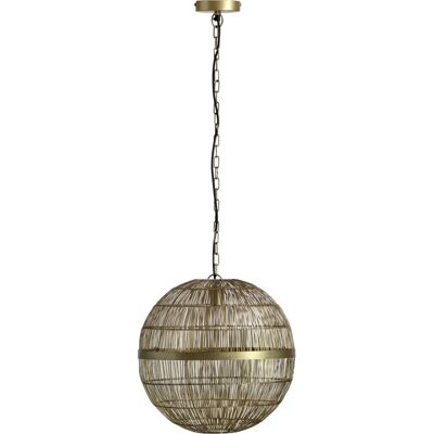 GLOBO 14995H2 Deckenleuchte - Altmessing - Höhenverstellbar - 40x120cm - Deckenleuchte GLOBO 14995H2 Deckenleuchte - Altmessing - Höhenverstellbar - 40x120cm - Deckenleuchte