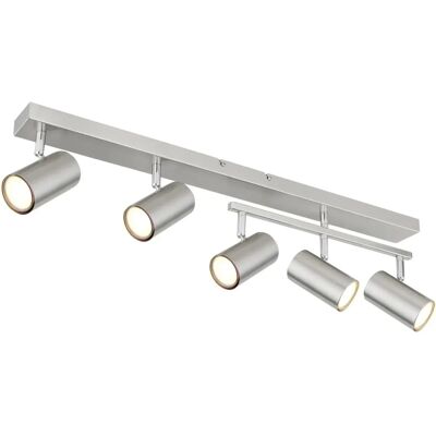 Globo Robby Nickel Pendelleuchte mit 5 GU10 Lampen Globo Robby Nickel Pendelleuchte mit 5 GU10 Lampen
