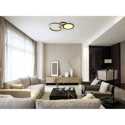 GLOBO lighting Schwarze Deckenleuchte - 67273-28 - Modernes LED-Design GLOBO lighting Schwarze Deckenleuchte - 67273-28 - Modernes LED-Design