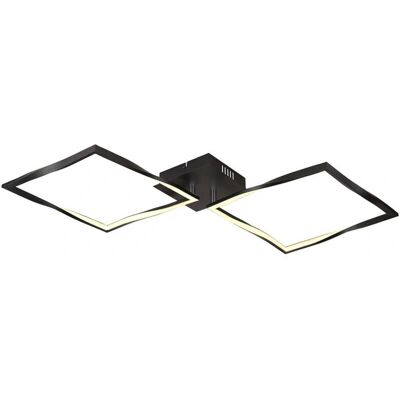 Globo Maxxy Ceiling Light - Black - Metal - Modern Globo Maxxy Ceiling Light - Black - Metal - Modern