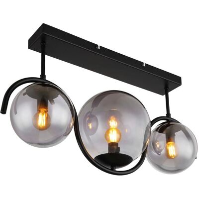 Lámpara de Techo y Pared Negra Globo - Estilo Moderno Lámpara de Techo y Pared Negra Globo - Estilo Moderno