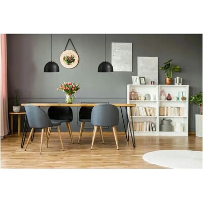 Globo Schwarze Hängeleuchte - 120cm x 40cm - Industriestil Globo Schwarze Hängeleuchte - 120cm x 40cm - Industriestil