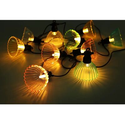 GLOBO 36800-10 Solar-LED-Kette - Außen IP44 GLOBO 36800-10 Solar-LED-Kette - Außen IP44