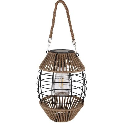 Globo Solar Außenlampe - IP44 2W 3000K Schwarz/Braun Globo Solar Außenlampe - IP44 2W 3000K Schwarz/Braun