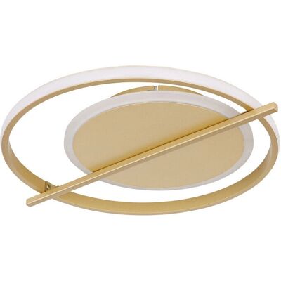 Globo 48553-36R LED Deckenleuchte - Gold, 36W, 2800lm, 3000K Globo 48553-36R LED Deckenleuchte - Gold, 36W, 2800lm, 3000K