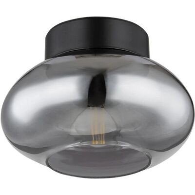 Globo Lighting Shaun Zwart metalen plafondlamp - Verlichting voor het plafond Globo Lighting Shaun Zwart metalen plafondlamp - Verlichting voor het plafond