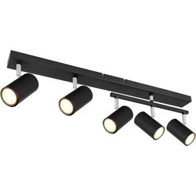 Globo Lighting Robby Pendant - Metal Black - 5 Lamps - Pendant lighting Globo Lighting Robby Pendant - Metal Black - 5 Lamps - Pendant lighting