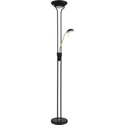 Globo Lighting LEONAS Dimmbare Messing Schwarzer LED Stehlampe Globo Lighting LEONAS Dimmbare Messing Schwarzer LED Stehlampe