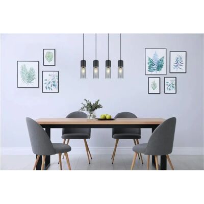 Globo Lighting Annika Black Pendant Lamp - Pendant Lamp Globo Lighting Annika Black Pendant Lamp - Pendant Lamp