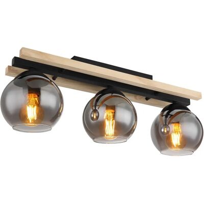 GLOBO Lighting Conni Schwarze Deckenleuchte - Deckenlicht GLOBO Lighting Conni Schwarze Deckenleuchte - Deckenlicht