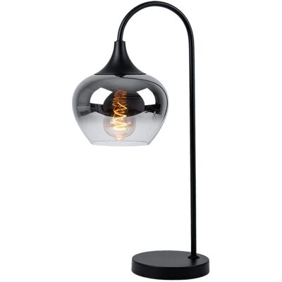 GLOBO Maxy Matteschwarze Tischlampe - Modernes Design - Tischleuchte GLOBO Maxy Matteschwarze Tischlampe - Modernes Design - Tischleuchte