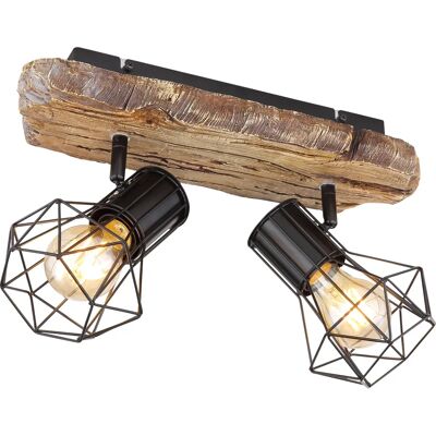 GLOBO lighting GLOBO 54017W-2 PRISKA Foco de Techo - Ajustable, Rústico, Modern GLOBO lighting GLOBO 54017W-2 PRISKA Foco de Techo - Ajustable, Rústico, Modern