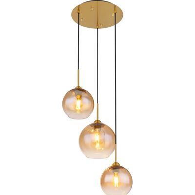 Globo Lighting Pendelleuchte gold - Hängeleuchte Globo Lighting Pendelleuchte gold - Hängeleuchte