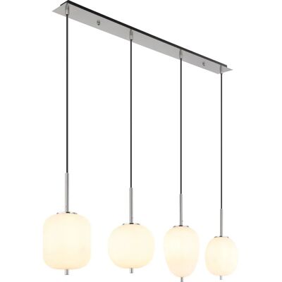 Lámpara Colgante Globo Lighting Plata - Estilo Clásico - 110x120cm Lámpara Colgante Globo Lighting Plata - Estilo Clásico - 110x120cm