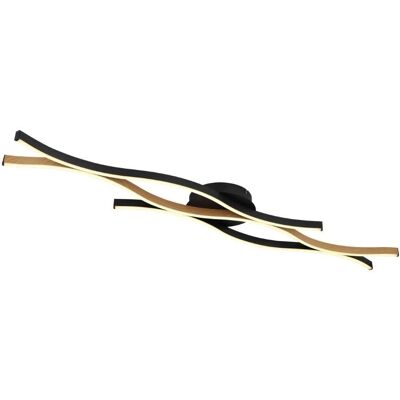 GLOBO Deckenleuchte Schwarz - 67206DW - LED, 1250lm, 3000K GLOBO Deckenleuchte Schwarz - 67206DW - LED, 1250lm, 3000K
