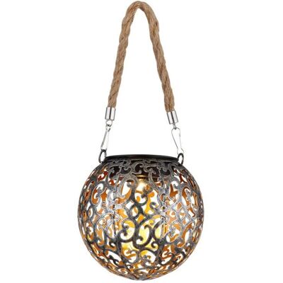 Lampa solarna zewnętrzna Globo 36744 - IP44 LED 0,06W 3000K srebrna Lampa solarna zewnętrzna Globo 36744 - IP44 LED 0,06W 3000K srebrna