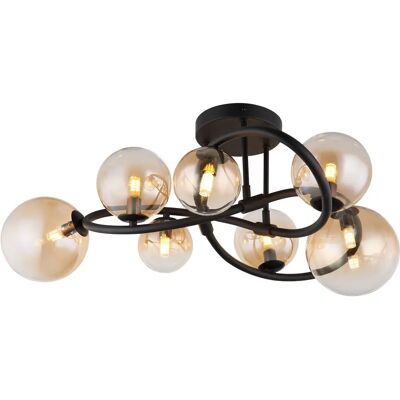 Sconto Schwarze Deckenleuchte - Moderne Deckenlampe Sconto Schwarze Deckenleuchte - Moderne Deckenlampe