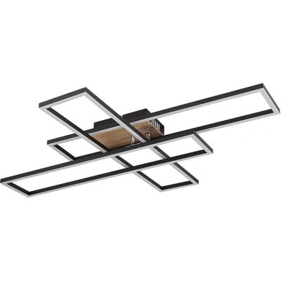 Globo Lighting Black LED Ceiling Light - Ceiling Light Globo Lighting Black LED Ceiling Light - Ceiling Light