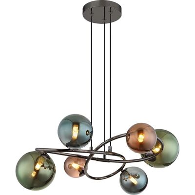 Globo Lighting Model 56142-6H - Pendant Light - Gray Globo Lighting Model 56142-6H - Pendant Light - Gray