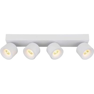Globo Lighting LED Ceiling Spotlight - 4 Flammig, Weiß, Modern Globo Lighting LED Ceiling Spotlight - 4 Flammig, Weiß, Modern