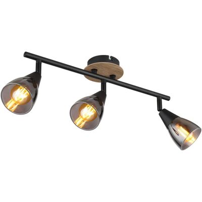 GLOBO 54311-3 MUBBY Deckenstrahler - Schwarz - Spotlampe GLOBO 54311-3 MUBBY Deckenstrahler - Schwarz - Spotlampe