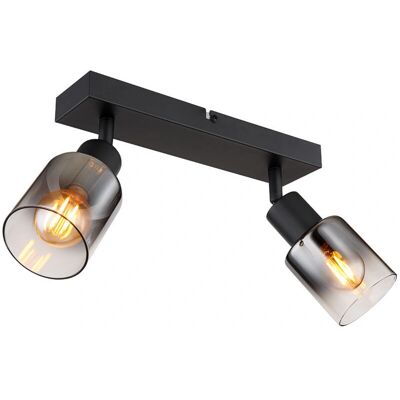 Projecteur Plafond Noir GLOBO Lighting Hubertus - Éclairage de plafond - Publicité Projecteur Plafond Noir GLOBO Lighting Hubertus - Éclairage de plafond - Publicité