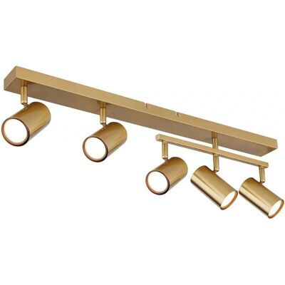 Foco de Techo Globo en Oro - Ajustable, Diseño Moderno Foco de Techo Globo en Oro - Ajustable, Diseño Moderno