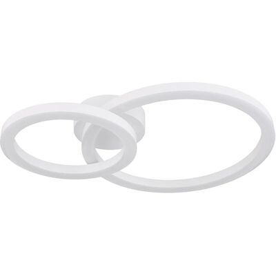 Globo Lighting ADDA Deckenleuchte - 42x7x30 cm - Weiß Globo Lighting ADDA Deckenleuchte - 42x7x30 cm - Weiß