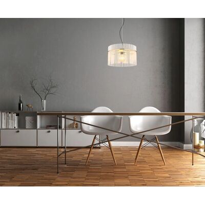 GLOBO GORLEY Pendant Light - E27 60W Adjustable 40-150cm D400mm GLOBO GORLEY Pendant Light - E27 60W Adjustable 40-150cm D400mm