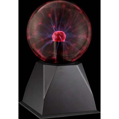 GLOBO Plasma Tischlampe - Schwarz, Transparent, 12,7cm GLOBO Plasma Tischlampe - Schwarz, Transparent, 12,7cm
