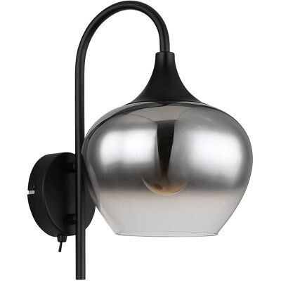 Aplique de pared Maxy - negro - metal - 15548W Aplique de pared Maxy - negro - metal - 15548W