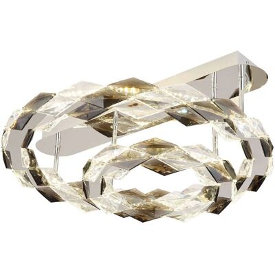 Globo Lighting Deckenleuchte - Silber - 55 cm - Deckenlampen Globo Lighting Deckenleuchte - Silber - 55 cm - Deckenlampen