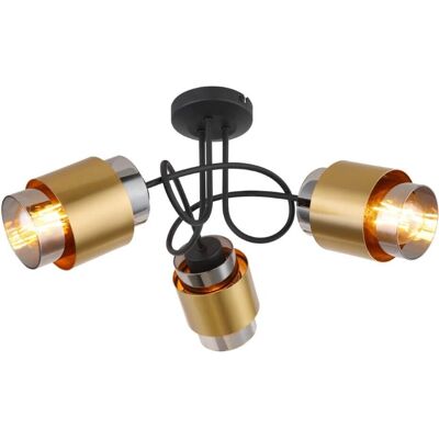 Globo Lighting Deckenleuchte - Schwarz - 50x26x50cm - Deckenlampe Globo Lighting Deckenleuchte - Schwarz - 50x26x50cm - Deckenlampe