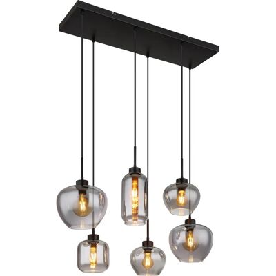 Sconto Pendelleuchte - 87x120x43cm - Schwarz Sconto Pendelleuchte - 87x120x43cm - Schwarz